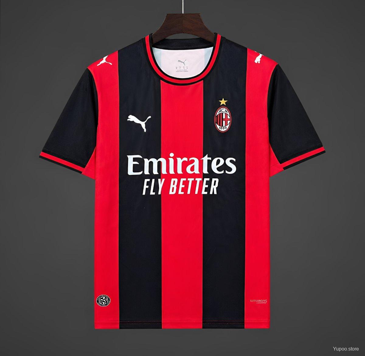 AC Milan 2026/27 LOCAL MANGA CORTA VERSION FAN